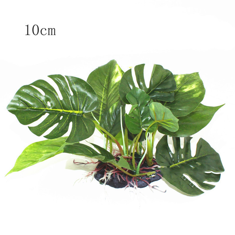 Aquarium Planted Tank Setup - Realistic Aquarium Artificial Plant Made of