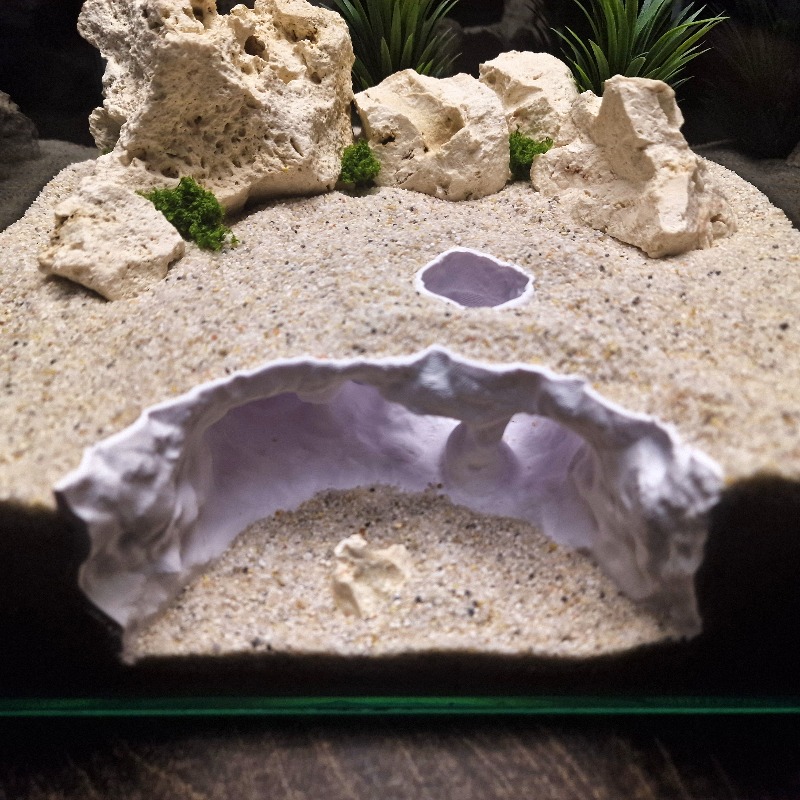 3D Printed Forked Cave Aquariu - огляд і ціна Aquarium Plant Root Tabs