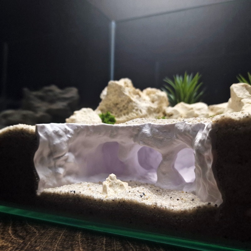 3D Printed Forked Cave Aquariu - огляд і ціна Aquarium Plant Root Tabs