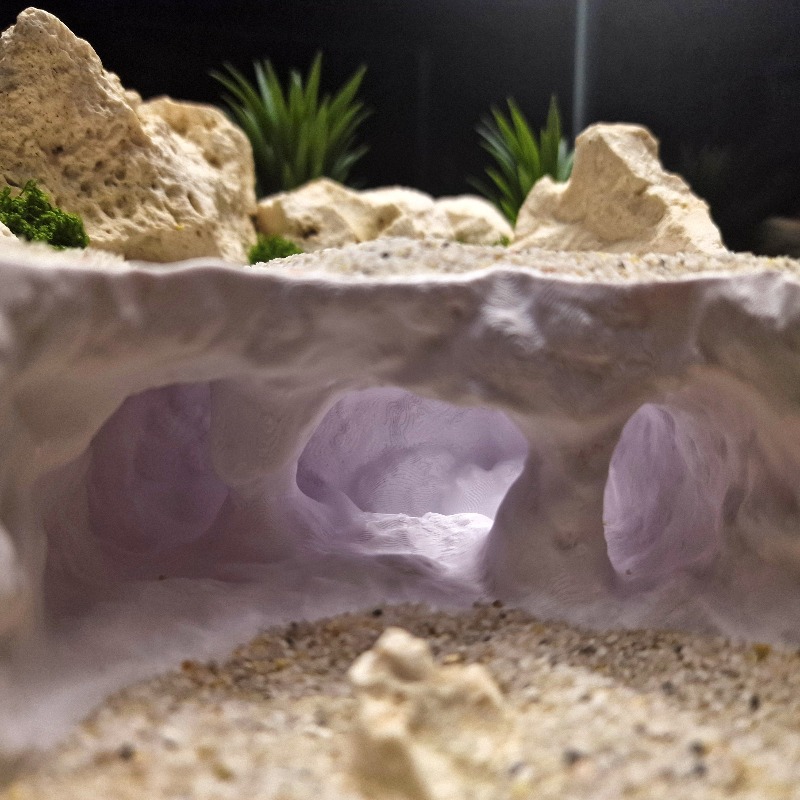 3D Printed Forked Cave Aquariu - огляд і ціна Aquarium Plant Root Tabs