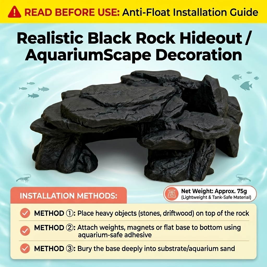 PLA Cave Aquarium Hidden Fish  - огляд і ціна Aquarium Plant Root Tabs