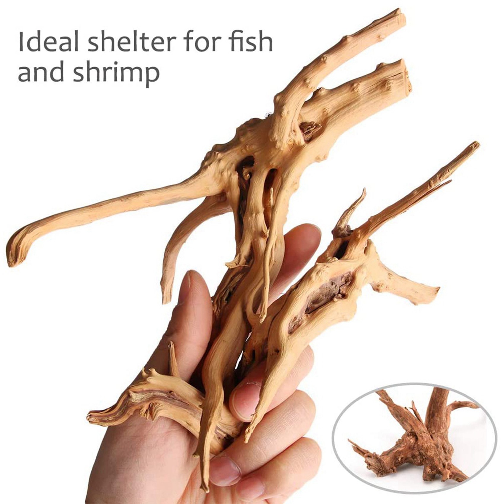 Hot Sale-Mini Driftwood For Aq - огляд і ціна Aquarium Plant Root Tabs