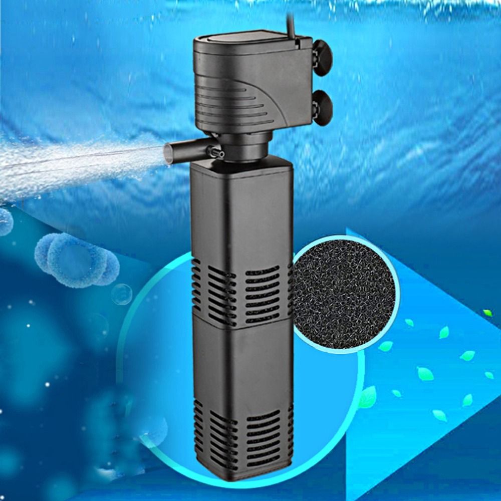 Plastic 3 in 1 Fish Tank Filte - огляд і ціна Aquarium Planted Filter