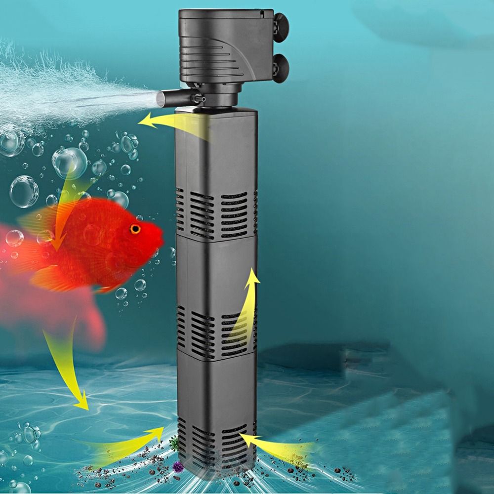 Plastic 3 in 1 Fish Tank Filte - огляд і ціна Aquarium Planted Filter