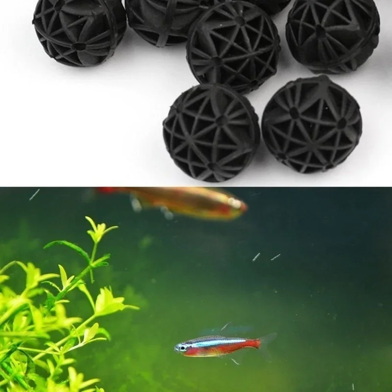 20Pcs 16mm Aquarium Filter Bio - огляд і ціна Aquarium Planted Filter