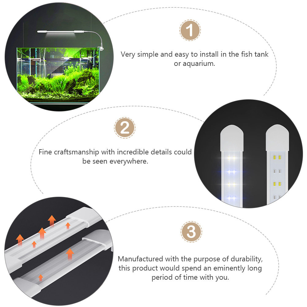 1Pcs Aquarium Lighting Fish Ta - огляд і ціна Aquarium Planted Tank Setup
